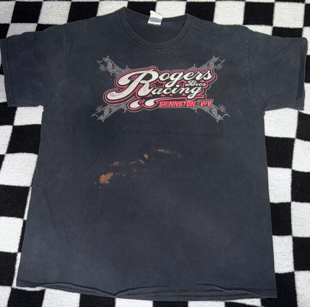 Rogers Bros Racing Shinnston WV Stock Car Graphic T-Shirt
